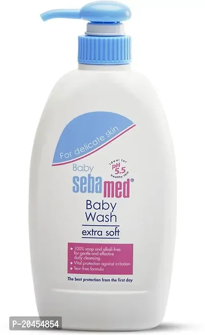 Sebamed Baby wash extra soft(400ml) mild cleanser for baby smoothy skin (400 ml)