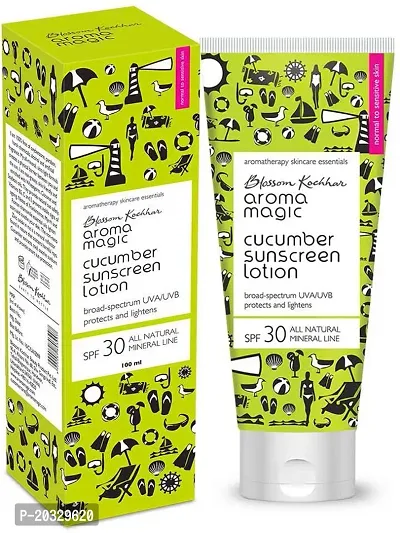 Aroma Magic Cucumber Sunscreen Lotion 100 ml - SPF 30 PA++ - SPF 30 PA++ (100 g)-thumb2