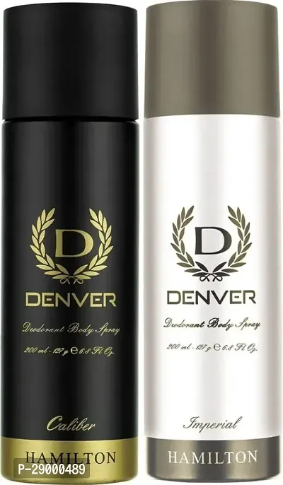 Denver Caliber And Imperial Combo Deodorant Spray-For Men