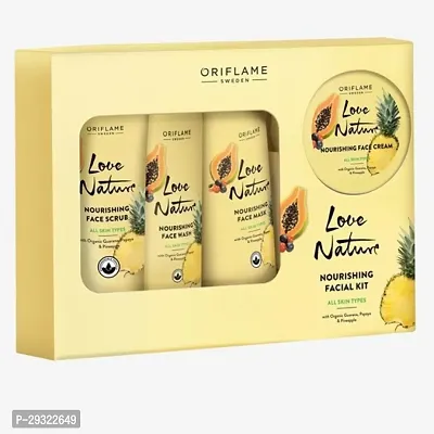 Oriflame Sweden Nourishing Facial Kit with Organic Guarana, Papaya  Pineapple-thumb0