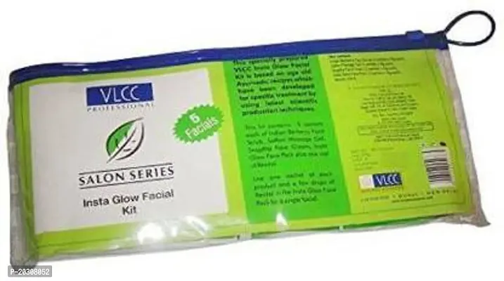 VLCC Professional Salon Series Insta Glow Facial Kit (Set Of 5), (210 g) (5 x 42 g)