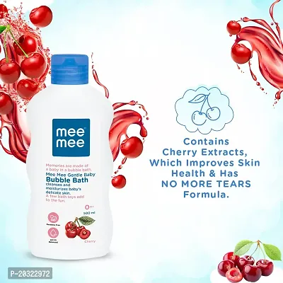 MeeMee Gentle Baby Bubble Bath And Baby Oil with Fruit Extracts (500 ml) (White)-thumb2