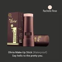 Olivia Waterproof Makeup Stick Concealer (02-Rachelle Rose, 15 g) - Pack of 3_OSTK-270-thumb3