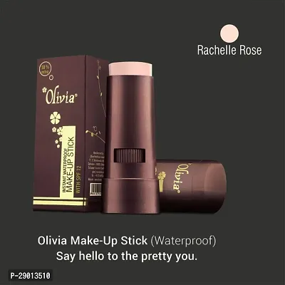 Olivia Waterproof Makeup Stick Concealer (02-Rachelle Rose, 15 g) - Pack of 3_OSTK-270-thumb4