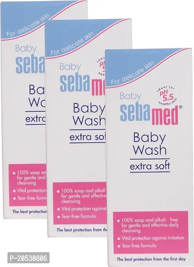 Sebamed Baby Wash Ph505 (3 x 200 ml)