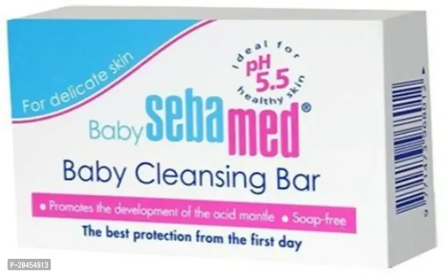 Sebamed kids Cleansing bar for delicate skin - Pack of 4(400g) (400 g)-thumb0