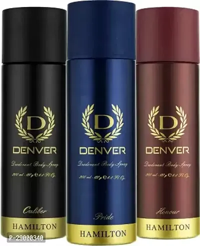 Denver Caliber, Pride Honour Combo Deodorant Spray 495 Ml, Pack Of 3-thumb0