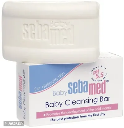 Sebamed Cheesy Cheeks Baby Cleansing Soap (150 g)-thumb0
