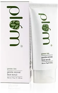 Plum Green Tea Gentle Revival Face Scrub - 75 gm Men  Women All Skin Types Face Wash (75 ml)-thumb2