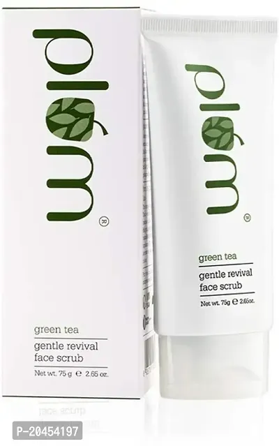 Plum Green Tea Gentle Revival Face Scrub - 75 gm Men  Women All Skin Types Face Wash (75 ml)-thumb3