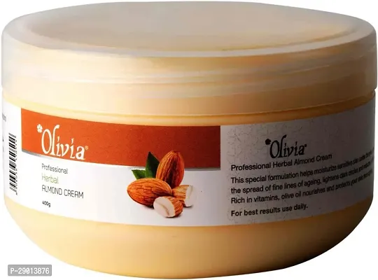 Olivia Herbal FACIAL MASSAGE CREAM - ALMOND (400 g)