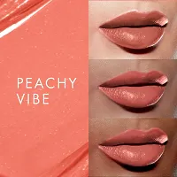 9 To 5 Primer + Shine Lipstick - Peachy Vibe-thumb1