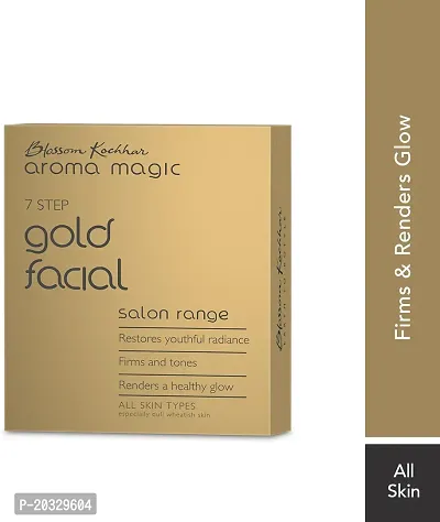 Aroma Magic Gold Facial Kit For Single Use (7 x 6.43 g)-thumb0