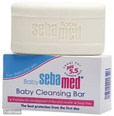 Sebamed Baby Cleansing Soap Doctor Recommended Pack 100 x 4 (4 x 100 g)-thumb0