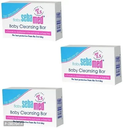 Sebamed Baby Soap pack 100 x 3 (3 x 100 g)-thumb0