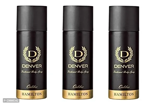 Denver Caliber , Caliber And Caliber Deodorant Spray 495 Ml, Pack Of 3