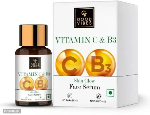 GOOD VIBES Vitamin C  B3 Skin Glow Face Serum (10 ml)-thumb0