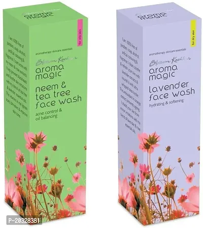 Aroma Magic Neem And Tea Tree , Lavender Pack of 2 Face Wash (200 ml)-thumb5