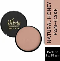 Olivia 100% Waterproof Pan Cake Concealer, 25g, Shade No-24 (Natural Honey) - Set of 2_O-8C50-thumb2