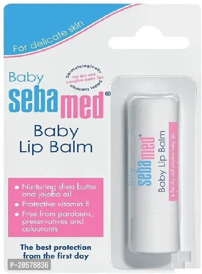 Sebamed Baby Lip Balm Shea Butter, Jojoba Oil (Pack of: 1, 4.8 g)