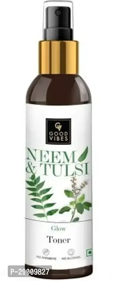 GOOD VIBES Neem  Tulsi Glow Toner (120 ml)-thumb0