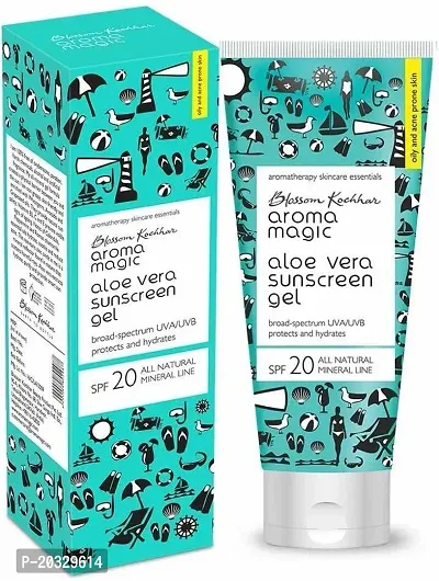 Aroma Magic Aloe Vera Sunscreen Gel - SPF 20 (100 ml)