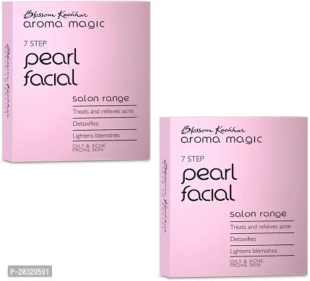 Aroma Magic Pearl Facial Kit,Single Use (Pack of 2) (2 x 22.5 g)