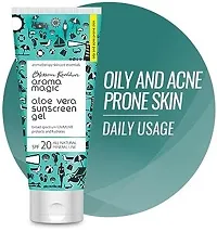 Aroma Magic Aloe Vera Sunscreen Gel - SPF 20 (100 ml)-thumb1