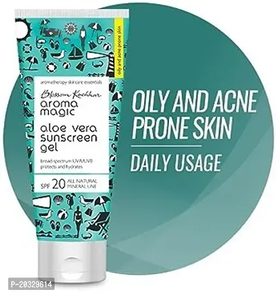 Aroma Magic Aloe Vera Sunscreen Gel - SPF 20 (100 ml)-thumb2