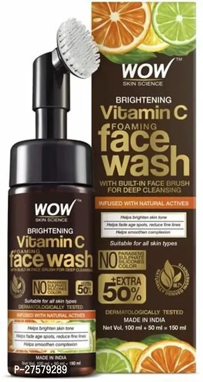 Skin Science Brightening Vitamin C Foaming Facewash (150ml)-thumb0