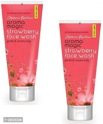 Aroma Magic Strawberry pack of 2  Face Wash (200 ml)