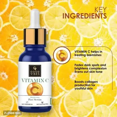 GOOD VIBES Vitamin C Brightening Face Serum (10 ml)-thumb2