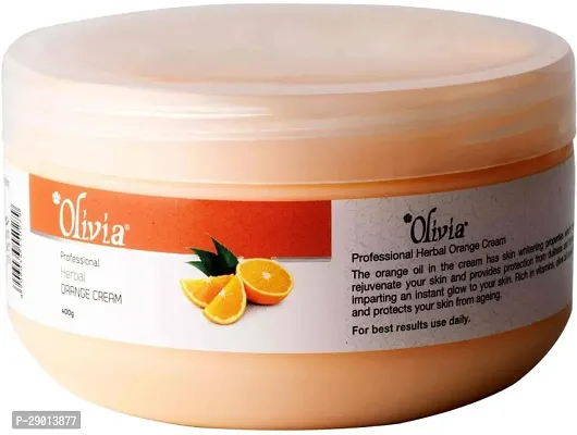 Olivia Herbal FACIAL MASSAGE CREAM - ORANGE (400 g)