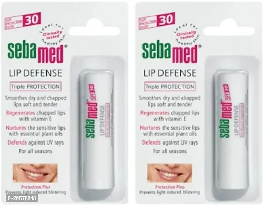 Sebamed Lip Defense Pack 4.8 x 2 Natural (Pack of: 2, 9.6 g)