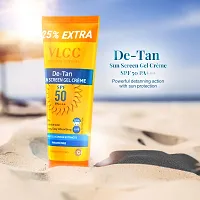 VLCC De Tan SPF 50 PA+++ Sunscreen Gel Cream For Sun Protection - SPF 50 PA+++ (100 g)-thumb1