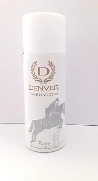 Denver Deodorant Body Spray Sporting Club Victor For Men, 165Ml Bottle-thumb1