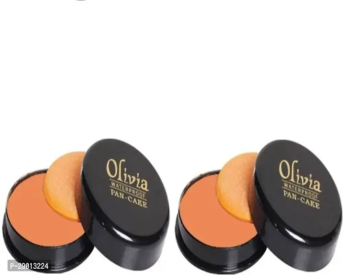 Olivia 100% Waterproof Pan-Cake Compact (27 Sun Tone)_O-8C62