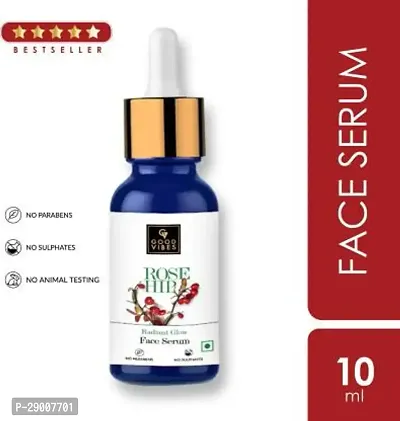 GOOD VIBES Rose Hip Radiant Glow Face Serum (10 ml)-thumb2