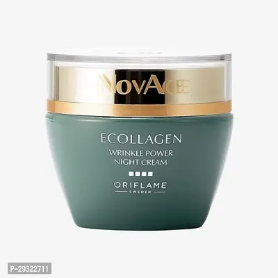 Oriflame Sweden NOVAGE ECOLLAGEN WRINKLE POWER NIGHT CREAM (50 ml)-thumb0