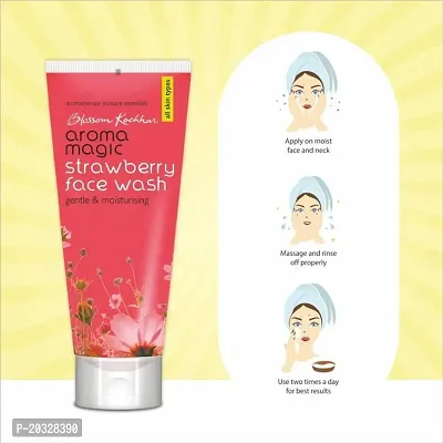 Aroma Magic Strawberry pack of 2  Face Wash (200 ml)-thumb4