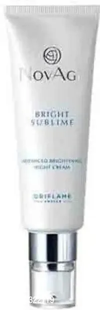 Oriflame Sweden NovAge Bright Sublime Advanced Brightening Night Cream (1 Items)