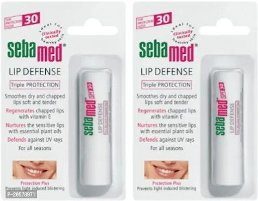 Sebamed Lip Defense Pack 4.8 x 2 Natural (Pack of: 2, 9.6 g)