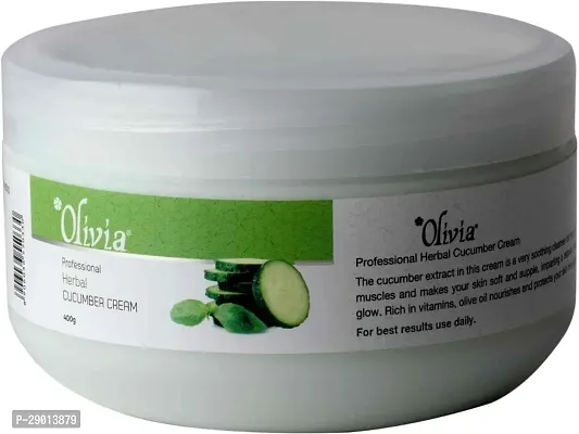 Olivia Herbal Facial MASSAGE CREAM - CUCUMBER (400 g)