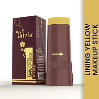 Olivia Waterproof Makeup Stick Concealer (07-Linning Yellow, 15 g) - Pack of 3_OSTK-267-thumb1