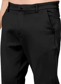 Trendy Polyester Blend Trouser for Men-thumb1