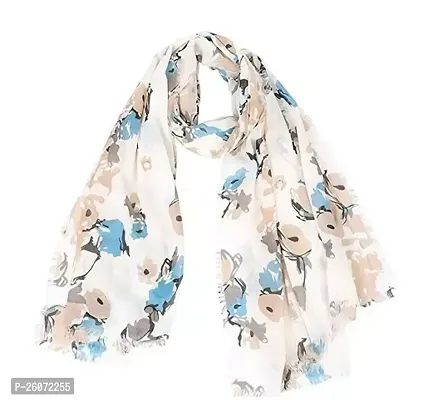 VERIISMO Asthetic Design Scarf For Women  Girls-thumb0