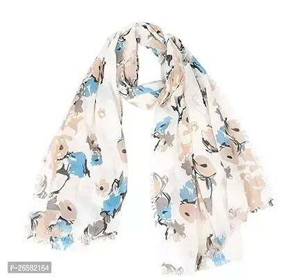 Asthetic Design Scarf For Women And Girls-thumb0