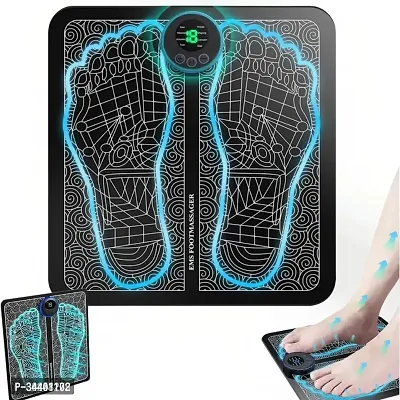 Electric Foot Massager For Pain Relief Massage Mat, 8 Mode/16 Vibration-thumb0