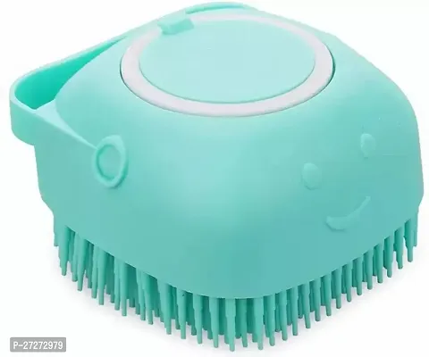 Stylish Silicon Massage Bath Brush Hair Scalp And Bathing Brush For Cleaning Body Scrubber