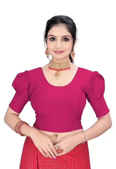 Alluring Cotton Stitched Blouses 